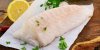 Filet de poisson poché, sauce crème citron