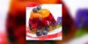 Aspic de melon aux fraises