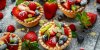 Tarte aux fraises et aux fruits rouges