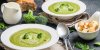 Potage brocoli courgette aux noisettes