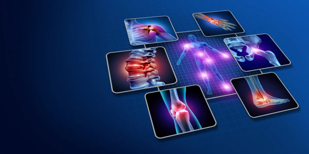 body joint pain concept as human skeleton and muscle anatomy of the body with a group of sore joints as a painful injury or arthritis illness symbol for health care and medical symptoms with 3d illustration elements body joint pain concept as human skeleton and muscle anatomy of the body with a group of sore joints as a painful injury or arthritis illness symbol for health care and medical symptoms with 3d illustration elements