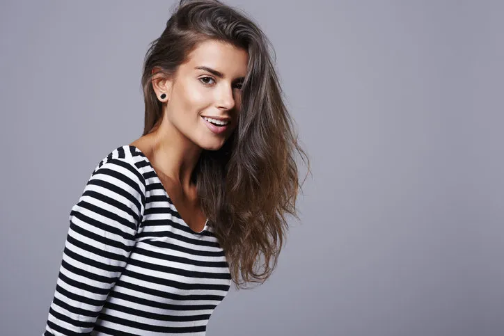 gorgeous woman with beautiful hair gorgeous woman with beautiful hair