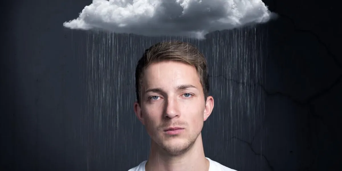 nuage de pluie sur l'homme nuage de pluie sur l'homme
