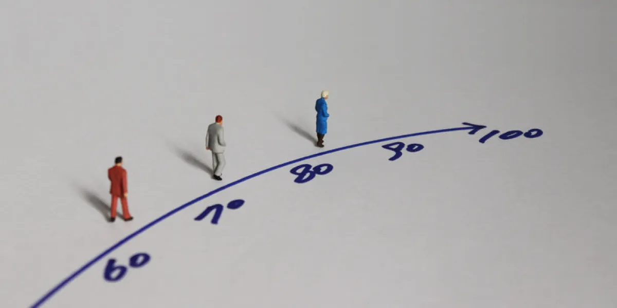 miniature people and the concept of an aging society