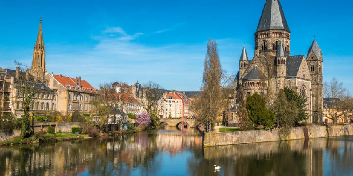 temple neuf of metz france