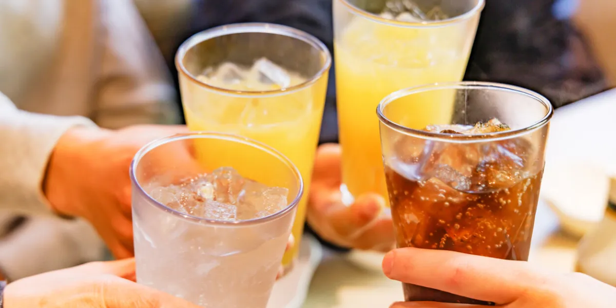 a well-chilled and delicious drink