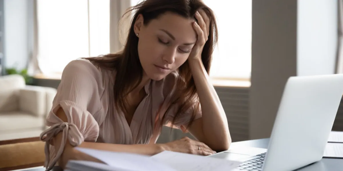 tired sleepy woman sitting at desk with laptop, holding head, resting on hand, sleeping at workplace, bored young female feeling drowsy, lazy and unmotivated student, boring job, lack of sleep tired sleepy woman sitting at desk with laptop, holding head, resting on hand, sleeping at workplace, bored young female feeling drowsy, lazy and unmotivated student, boring job, lack of sleep