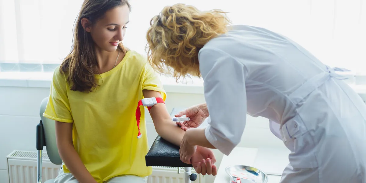 nurse preparing to make an injection for blood taking medical test nurse preparing to make an injection for blood taking medical test