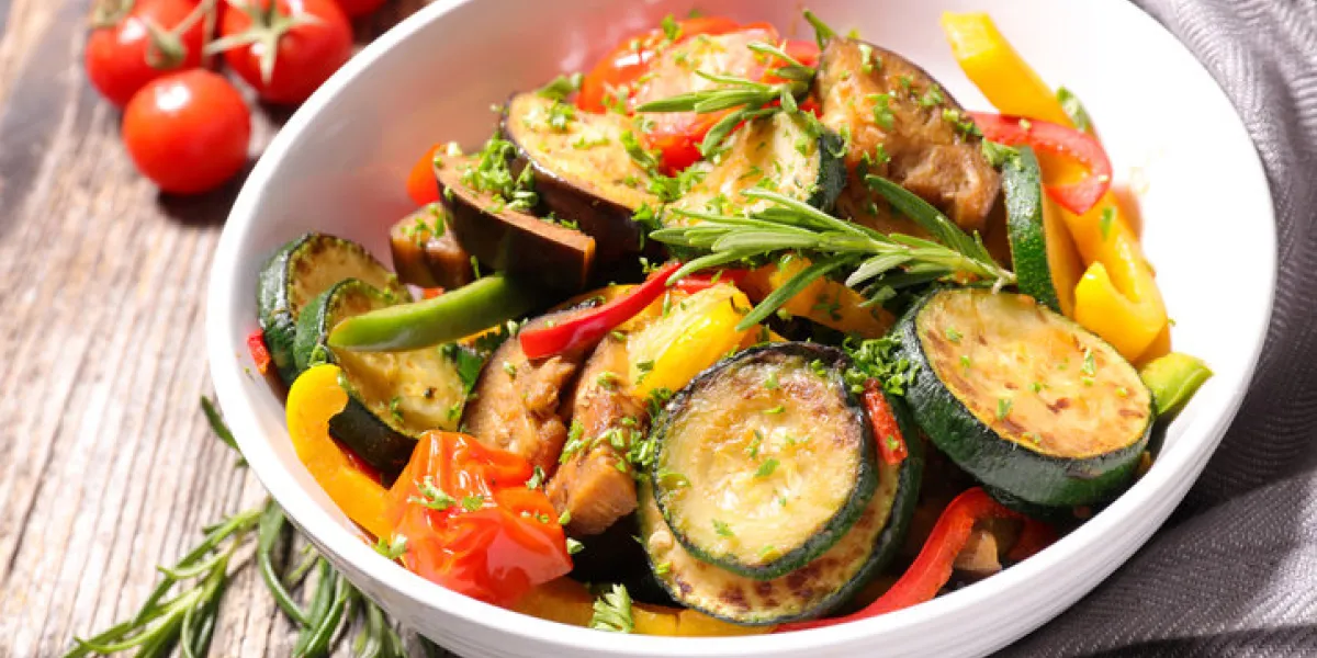 fried vegetable and rosemary fried vegetable and rosemary