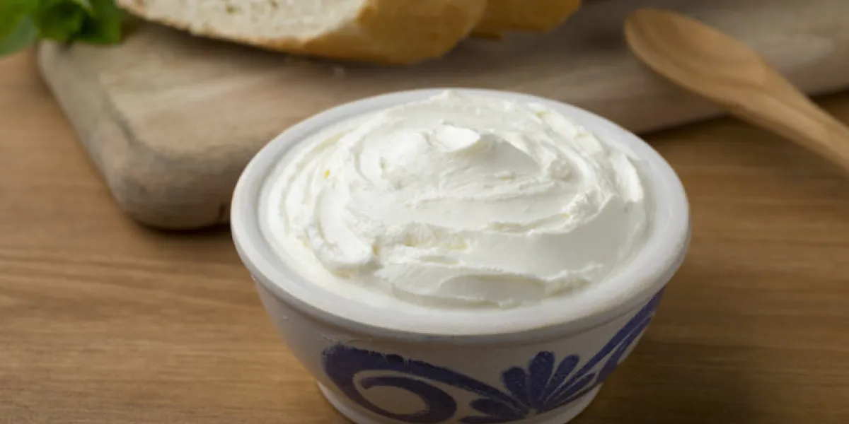 fresh white cheese, called fromage blanc in france used as a spread fresh white cheese, called fromage blanc in france used as a spread