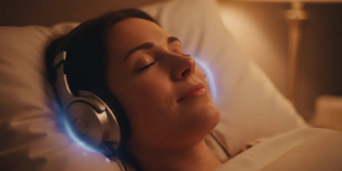 Prompt 2: Plan rapproché d'une personne (homme ou femme, 25-40 ans) dans un environnement de pré-som