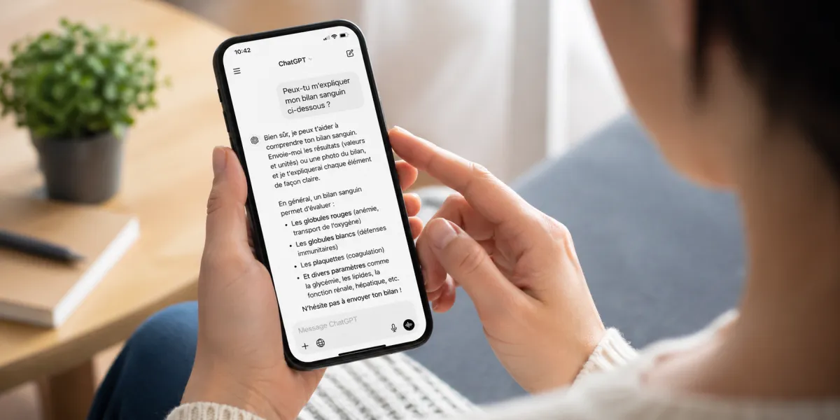 CHAT GPT ET BILAN SANGUIN