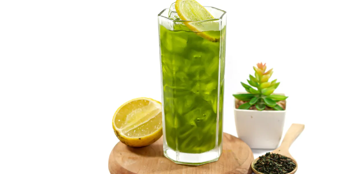thé vert glacé
