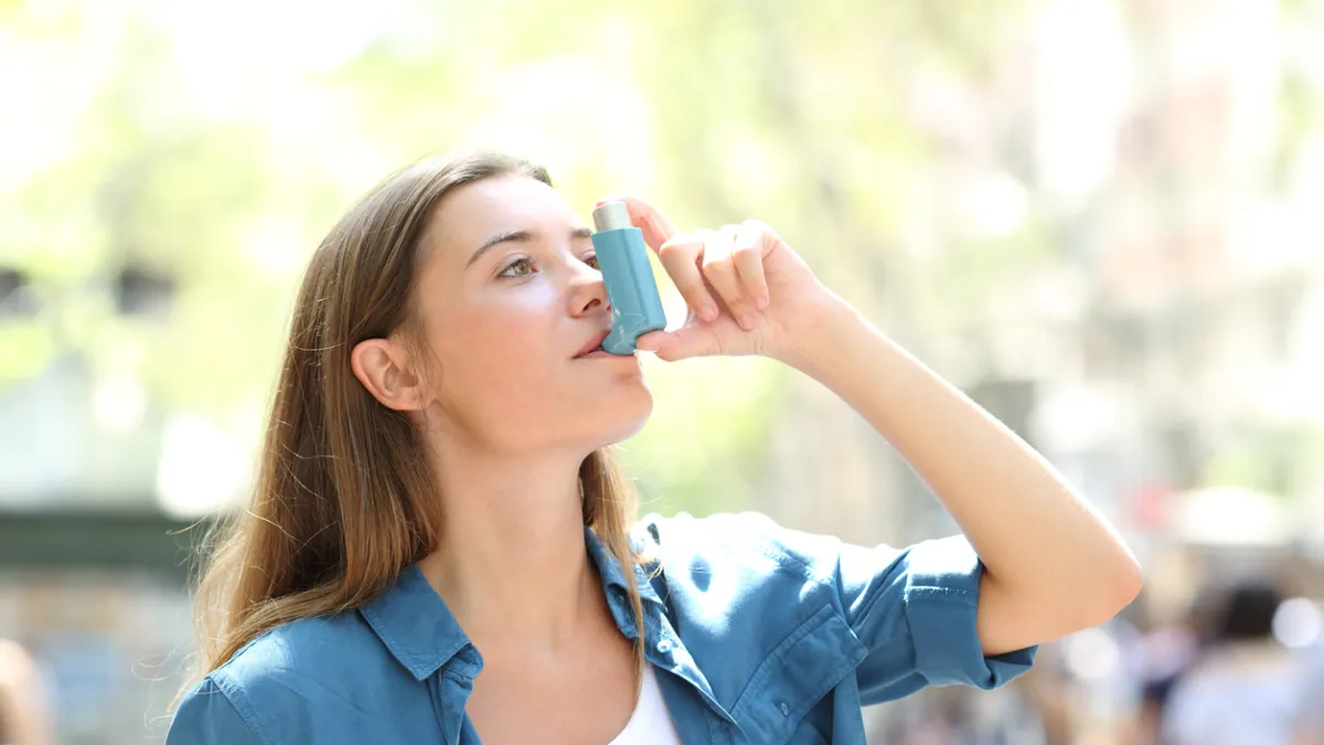 asthme femme