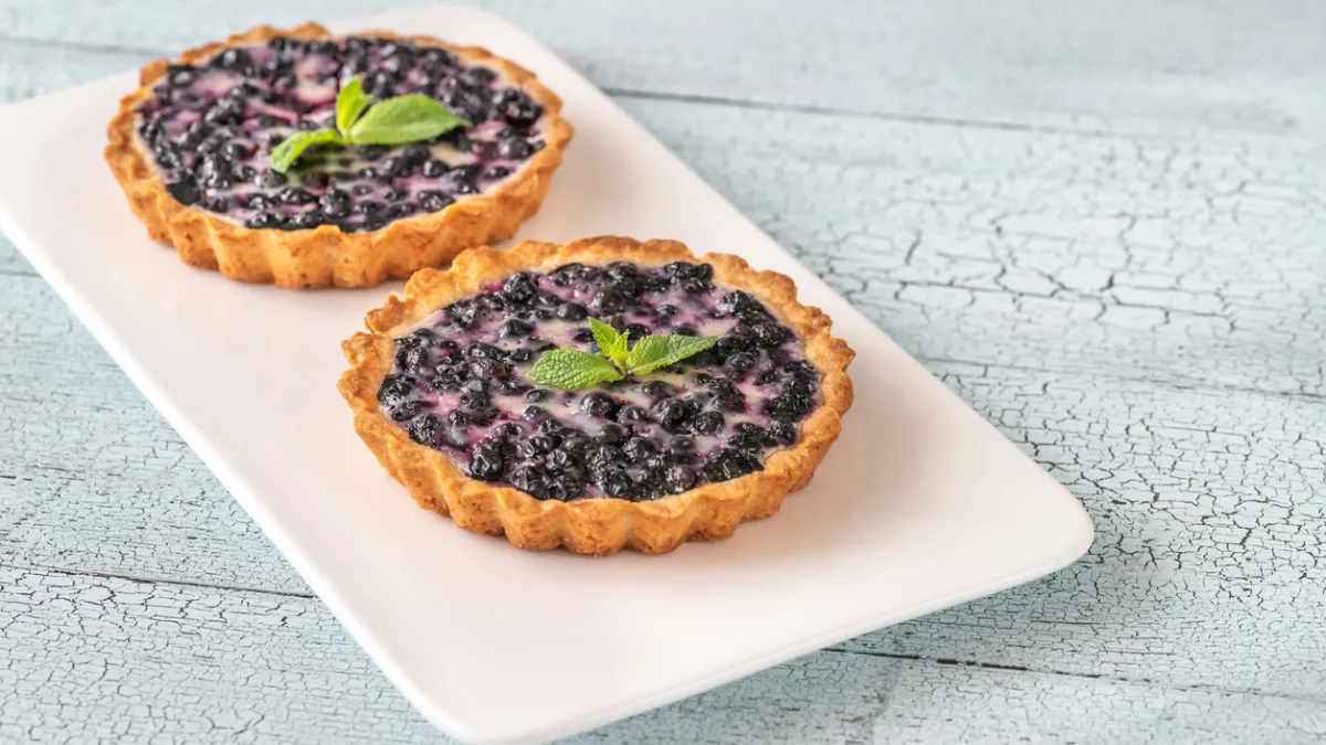 tarte myrtilles