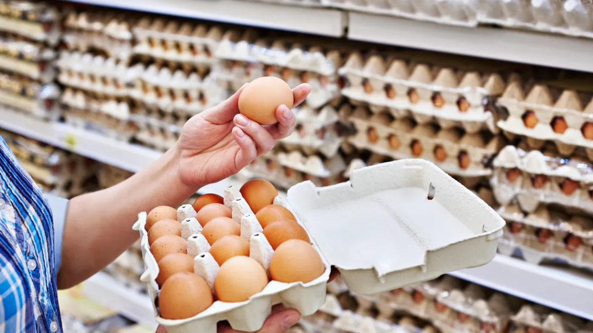 oeuf en grand surface