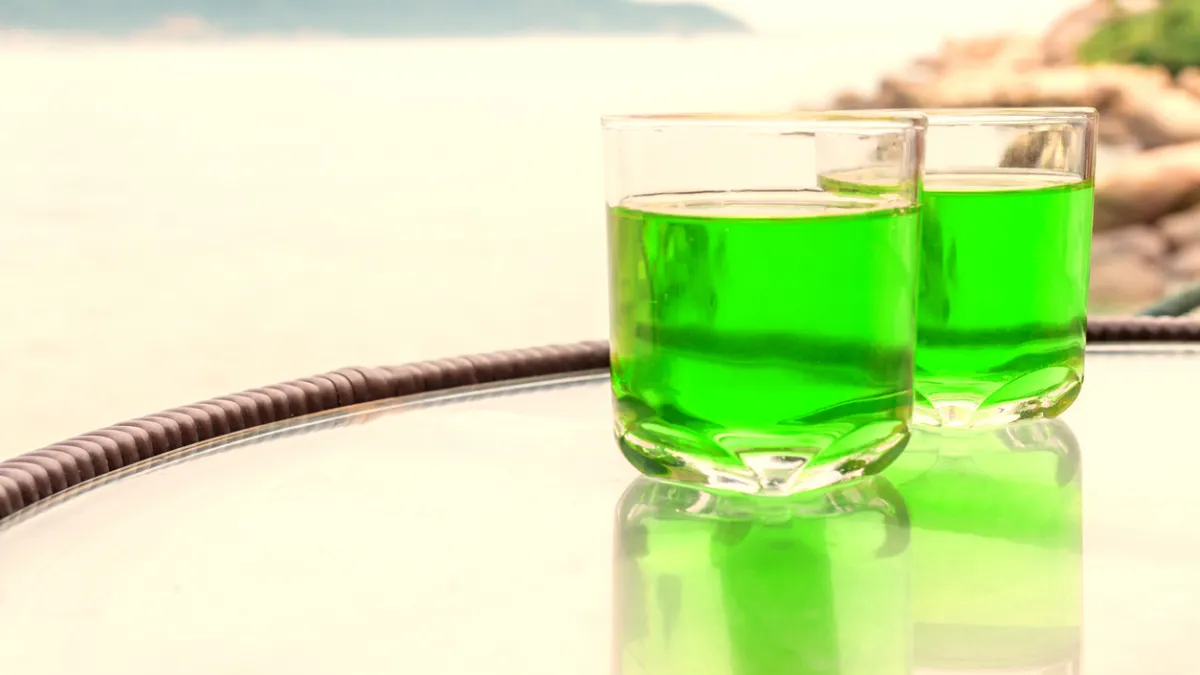 sirop de menthe