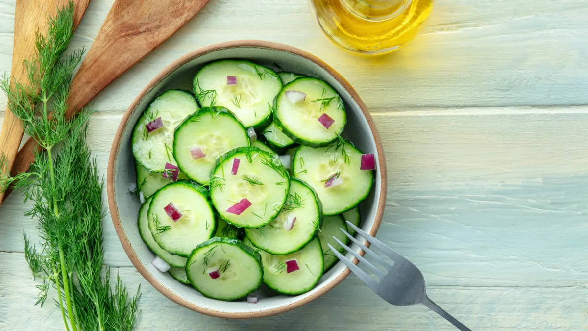 salade de comcombre