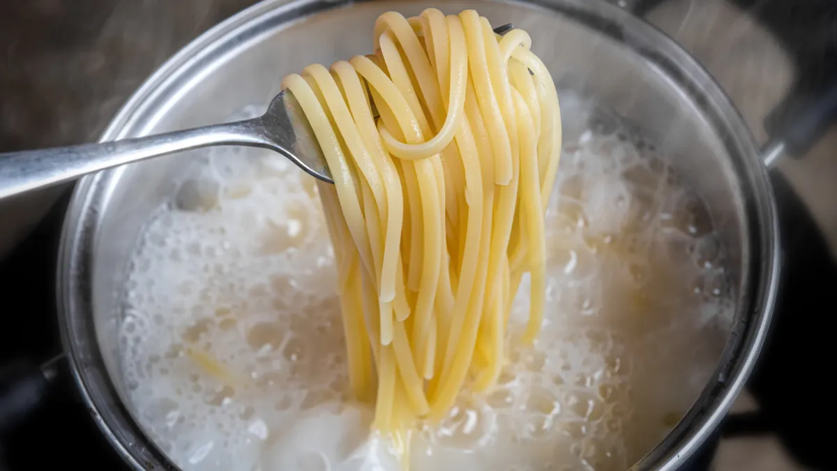 cuisson des pates