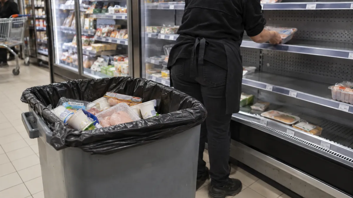 perte alimentaire