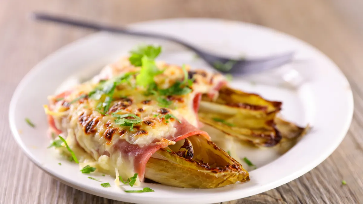 gratin endives