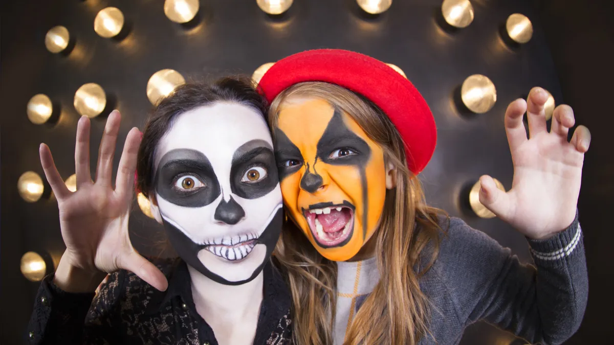 maquillage halloween