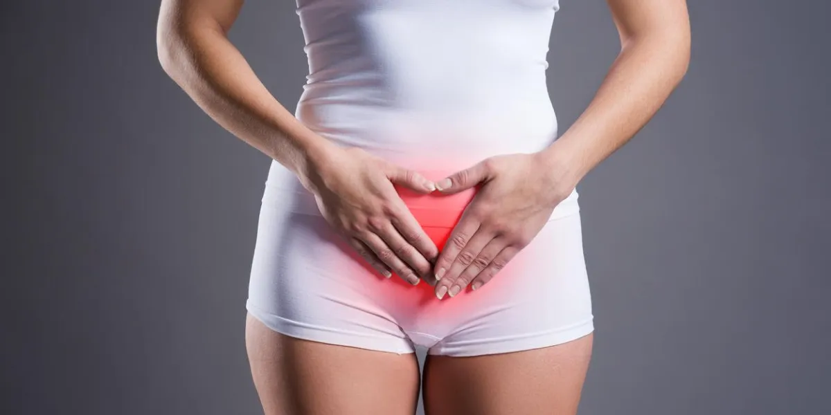 woman with abdominal pain, stomachache on gray background, studio shot woman with abdominal pain, stomachache on gray background, studio shot