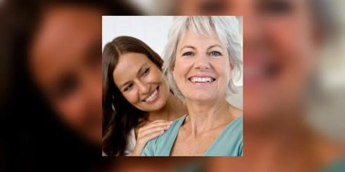 portrait de souriant mère et fille portrait de souriant mère et fille