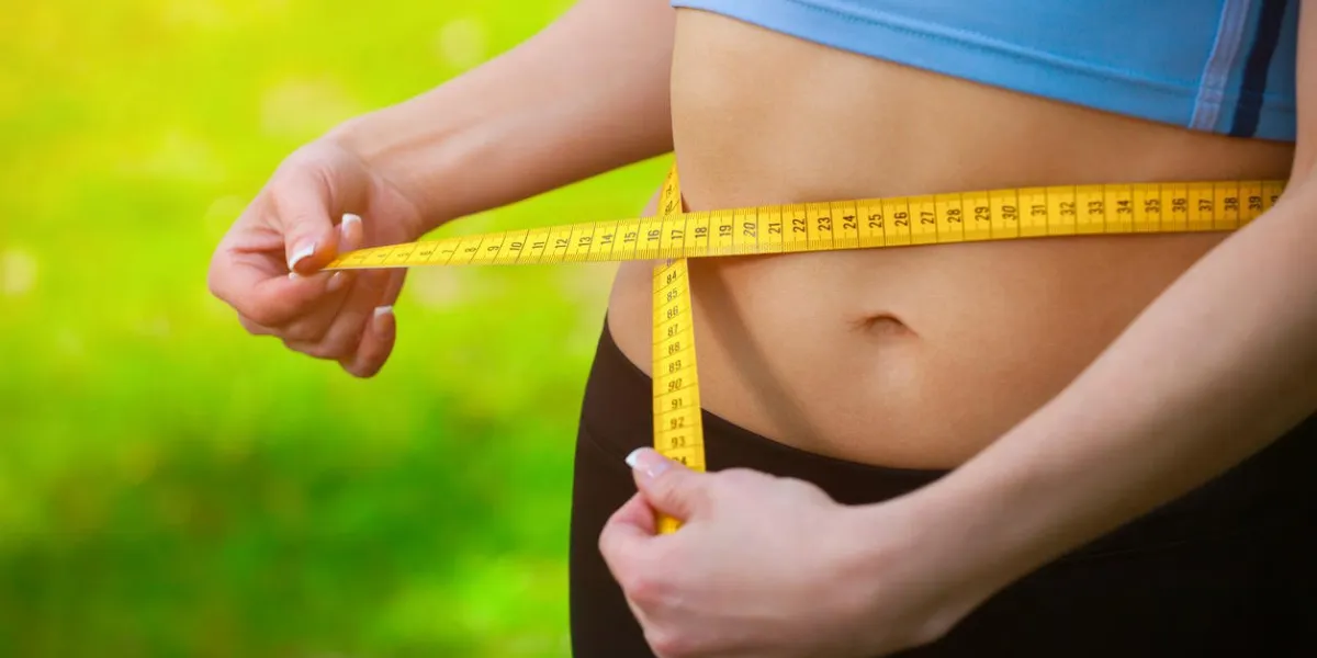 sport girl measuring waist sports reducing excess weight healthy lifestyle sport girl measuring waist sports reducing excess weight healthy lifestyle