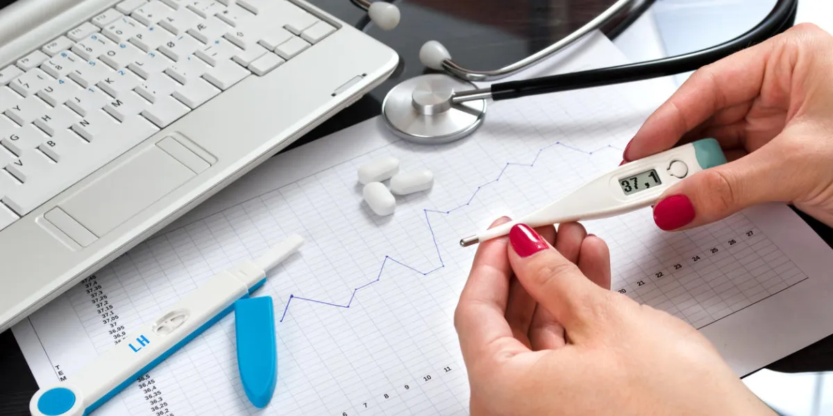 temperature measurement in a natural family planning method