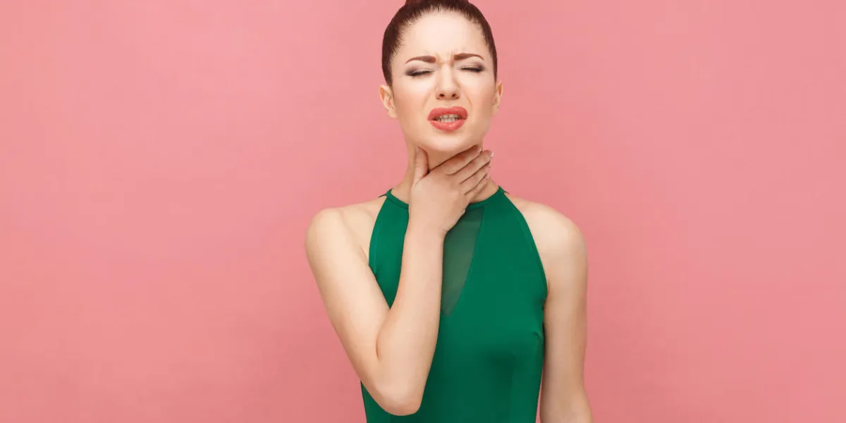 woamn allergic, have medical problem with grippe expression emotion and feelings concept studio shot, isolated on pink background woamn allergic, have medical problem with grippe expression emotion and feelings concept studio shot, isolated on pink background