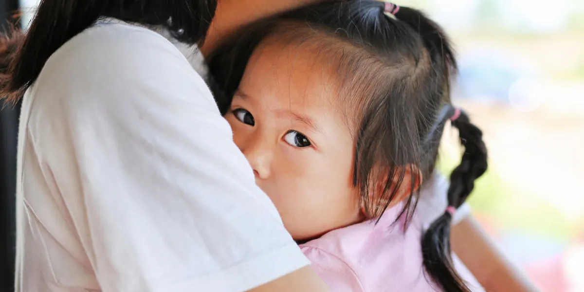 happy loving family mother hugging her child happy loving family mother hugging her child
