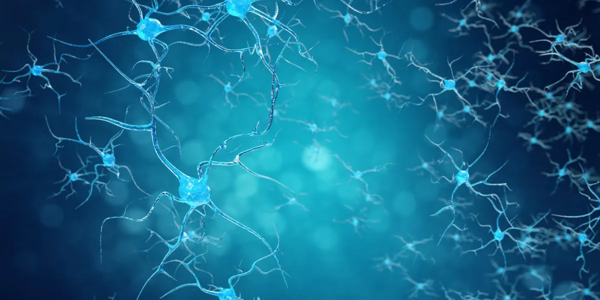 conceptual illustration of neuron cells with glowing link knots synapse and neuron cells sending electrical chemical signals neuron of interconnected neurons with electrical pulses, 3d illustration conceptual illustration of neuron cells with glowing link knots synapse and neuron cells sending electrical chemical signals neuron of interconnected neurons with electrical pulses, 3d illustration