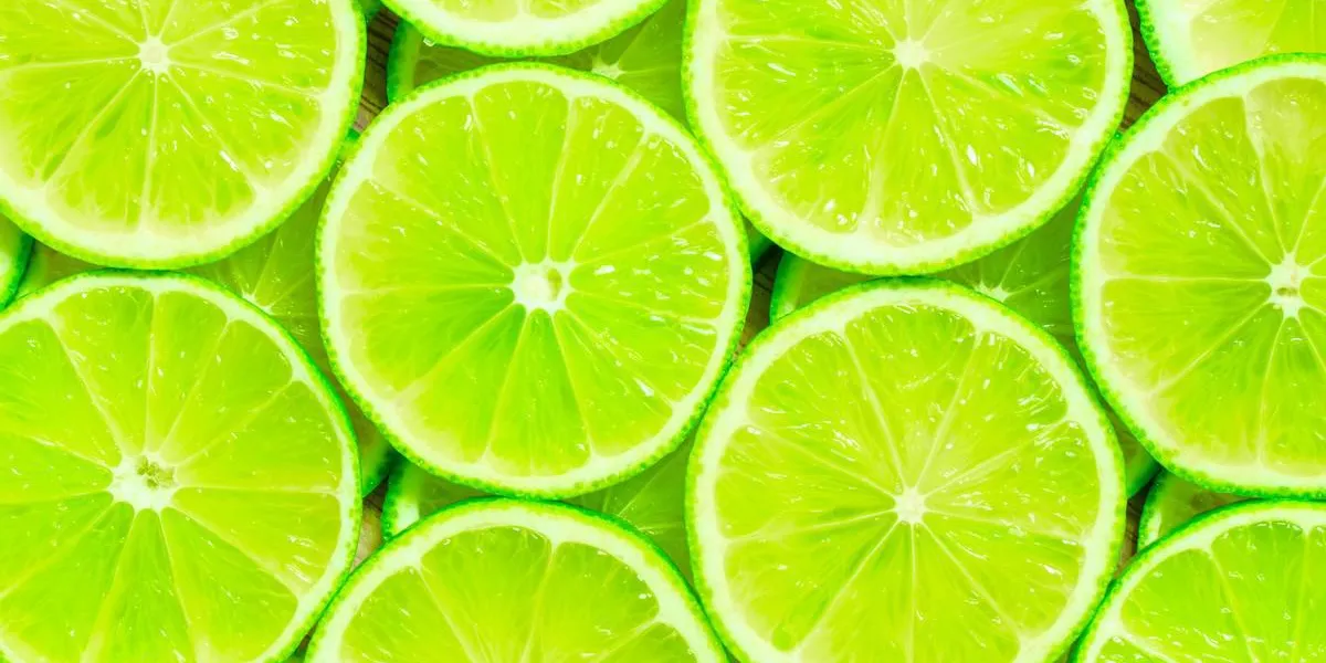 fond de tranches de citron vert fond de tranches de citron vert