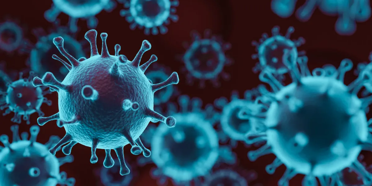 pathogenic viruses causing infection in host organism , viral disease outbreak , 3d illustration pathogenic viruses causing infection in host organism , viral disease outbreak , 3d illustration