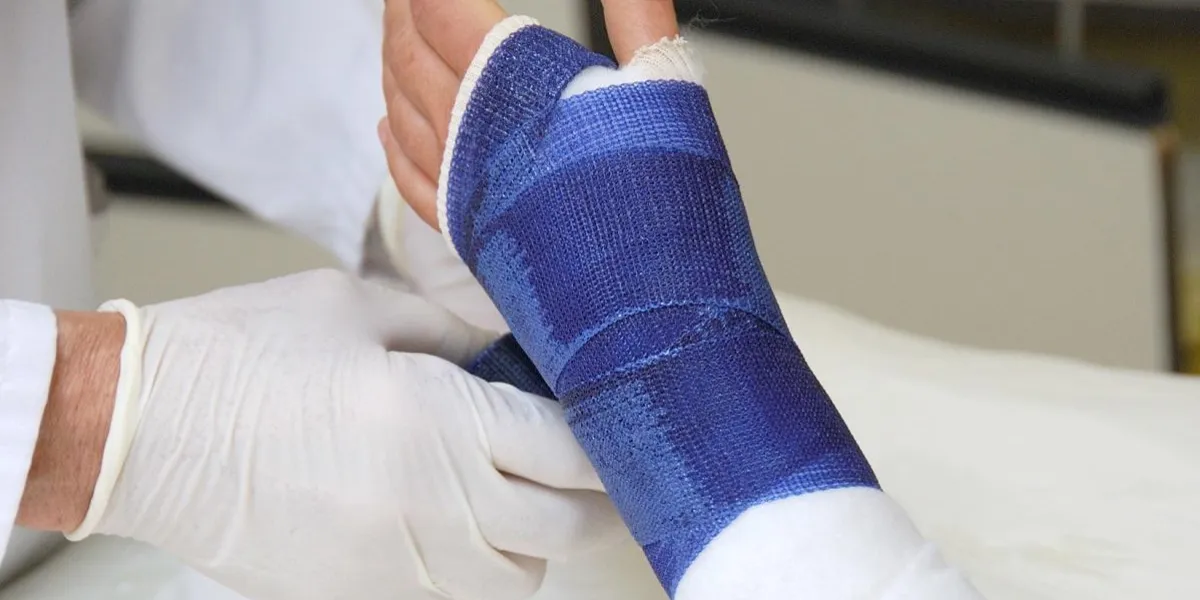 broken arm