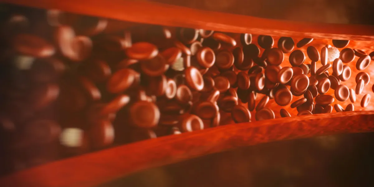 flowing bloodcells