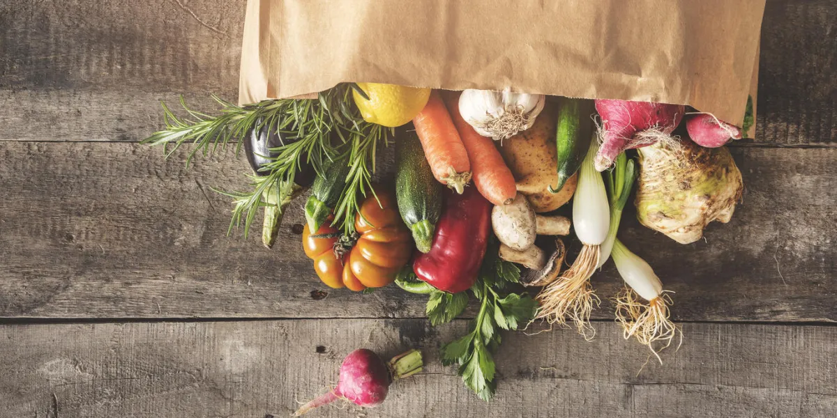 fresh vegetables healthy food concept