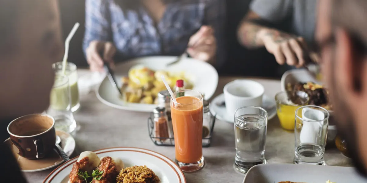 food eating restaurant community cafe concept