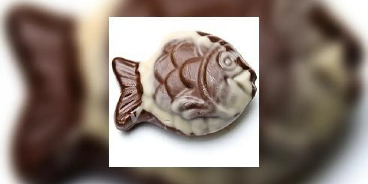 dessert au chocolat en forme de poisson dessert au chocolat en forme de poisson