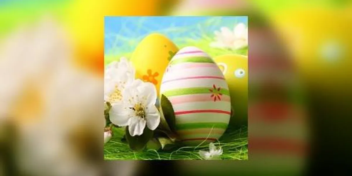 oeufs de pâques colorés
