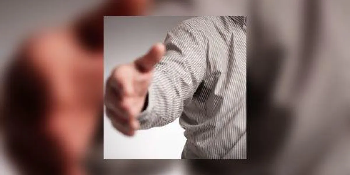 homme d'affaires transpiration - donnant la main homme d'affaires transpiration - donnant la main