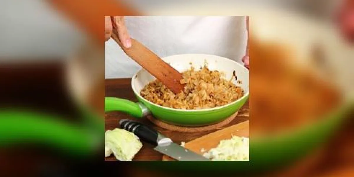 chou frit prêt à manger