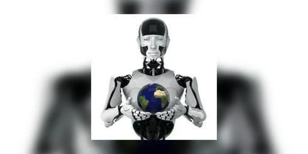 cadeau de la terre de l'homme futuriste