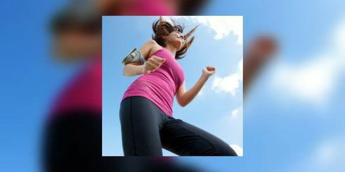 jeune femme jogging jeune femme jogging