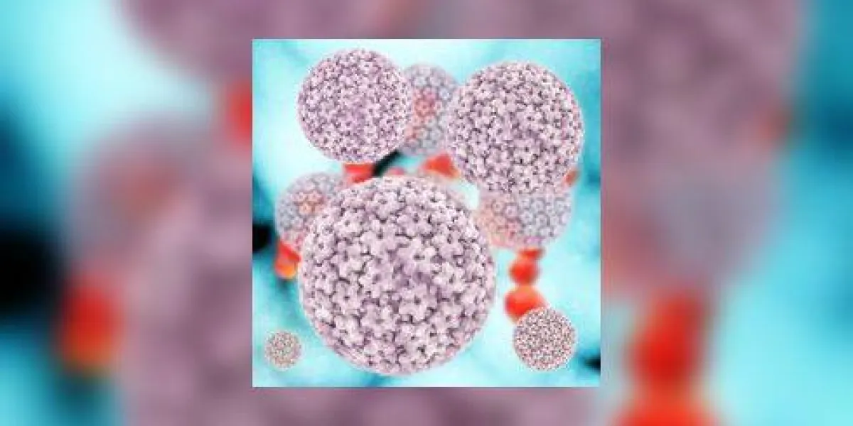 papilloma virus - illustration de rendu 3d