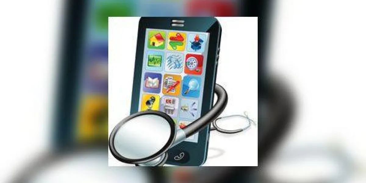 concept de contrôle de santé de téléphone cellulaire