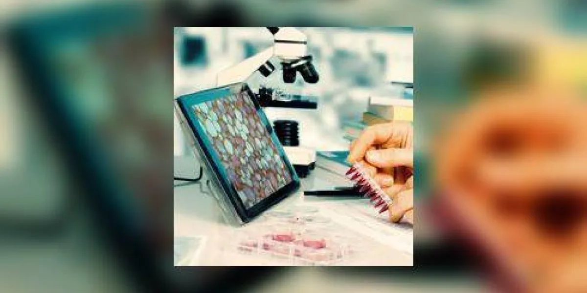 lieu de travail dans le laboratoire de recherche génétique