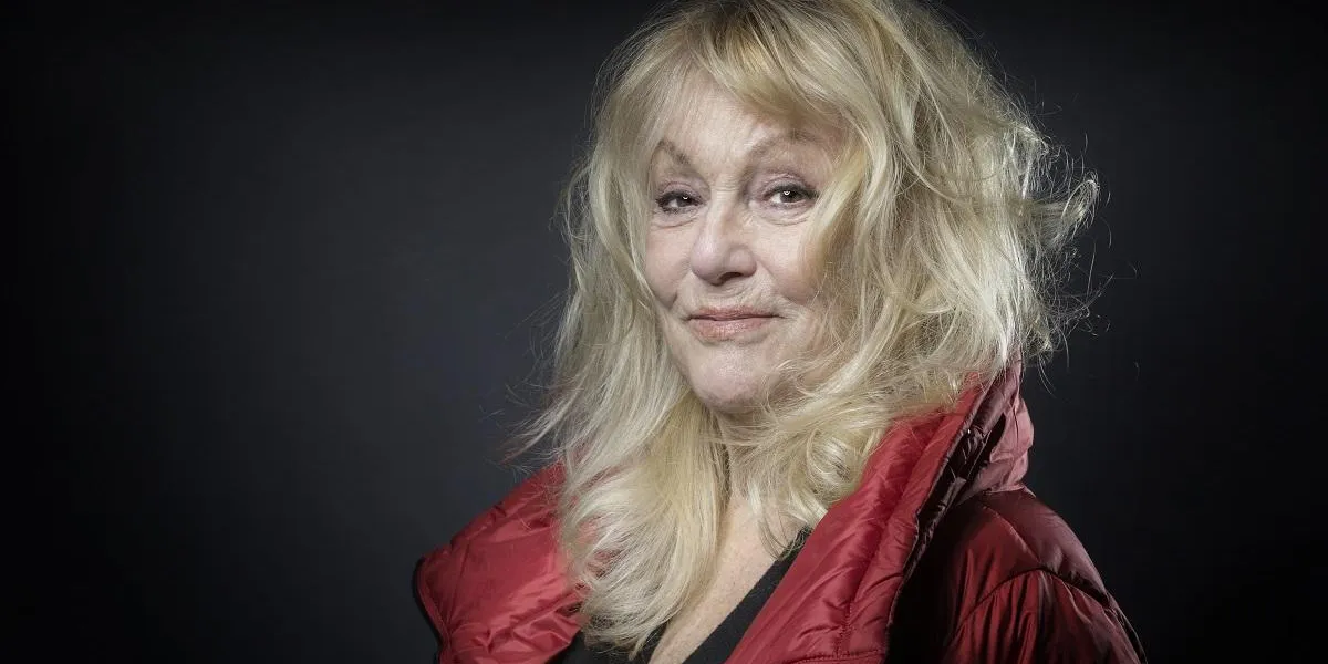 french actress mylene demongeot poses during a photo session in boulogne-billancourt, outside paris, on december 5, 2016   afp photo   joel saget