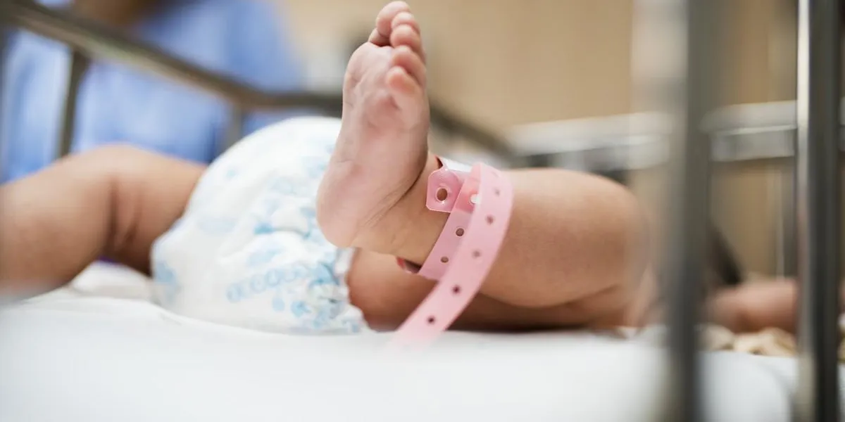a newborn baby